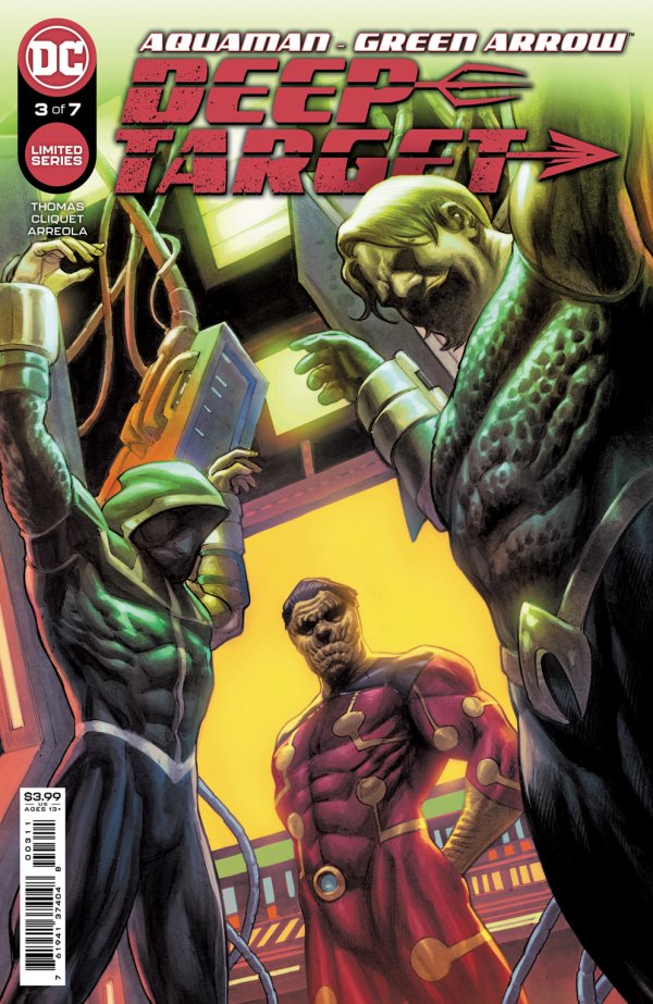 Aquaman Green Arrow Deep Target #3 (Of 7) Cvr A Santucci