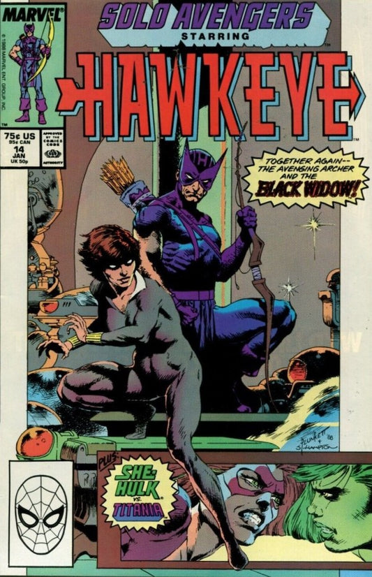 Solo Avengers #14 (1989) (High Grade)