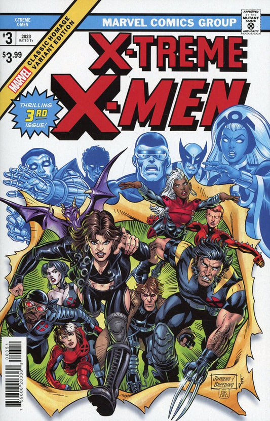 X-Treme X-Men #3 (Of 5) Jurgens Homage Var