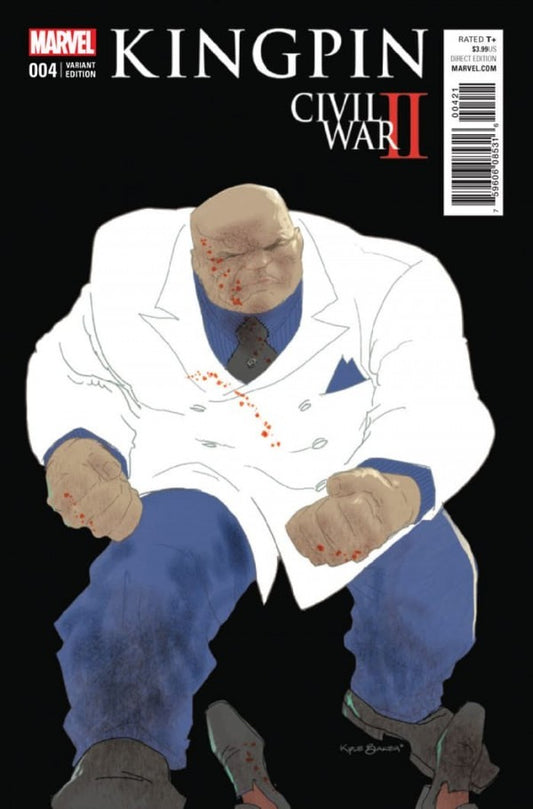 Civil War Ii Kingpin #4 (Of 4) Baker Var