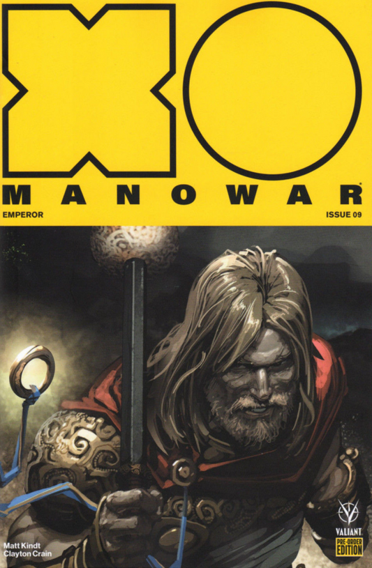 X-O Manowar #9 Cover E Pre-order Edition Crain