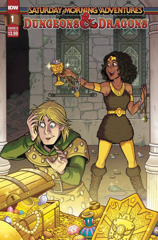 Dungeons & Dragons: Saturday Morning Adventures #1 Cover B Hickey Variant