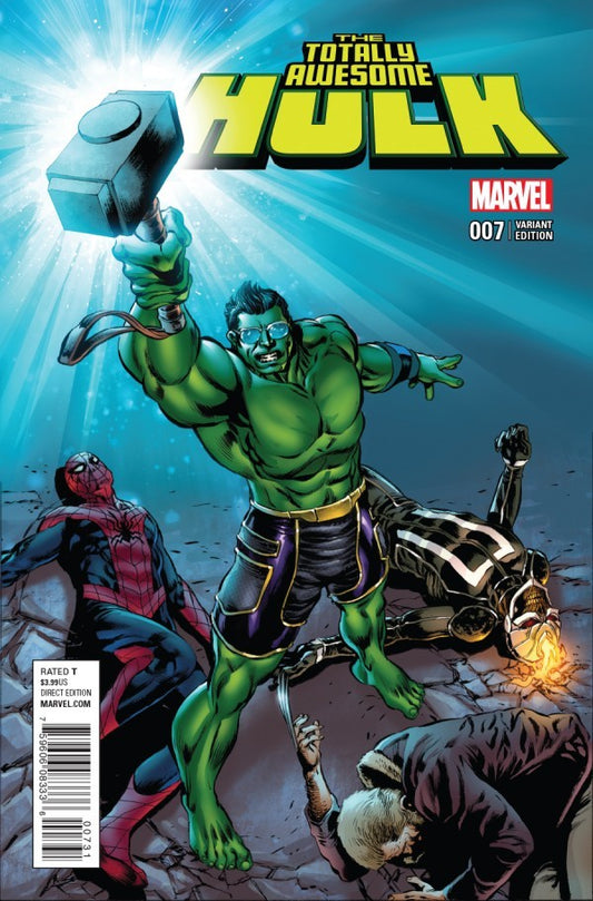 The Totally Awesome Hulk #7 Mike Perkins Variant