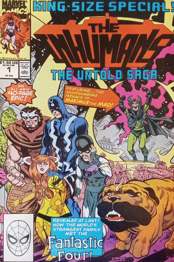 The Inhumans: The Untold Saga #1 (1990) (High Grade)