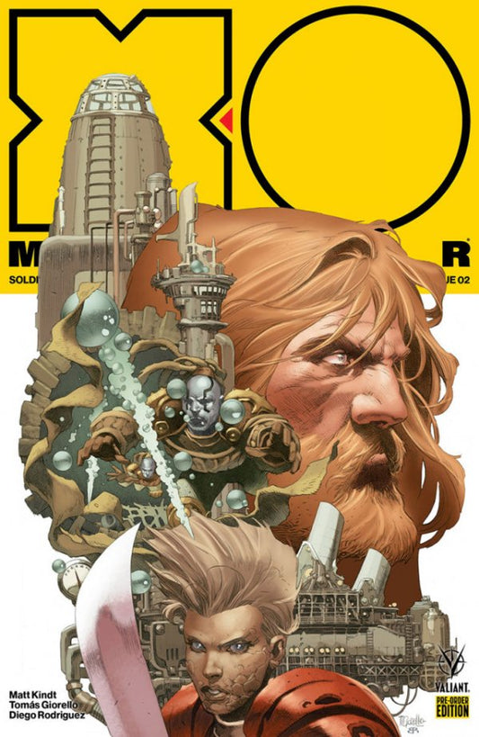 X-O Manowar #2 Cover F Pre-order Edition Giorello