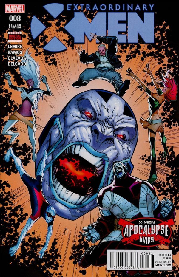 Extraordinary X-Men #8 2nd Printing Ramos Variant