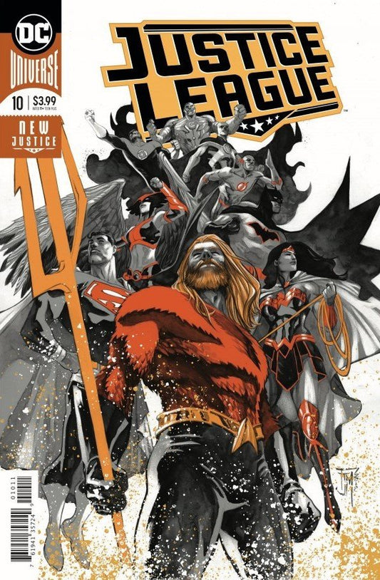 Justice League #10 Foil (Drowned Earth)