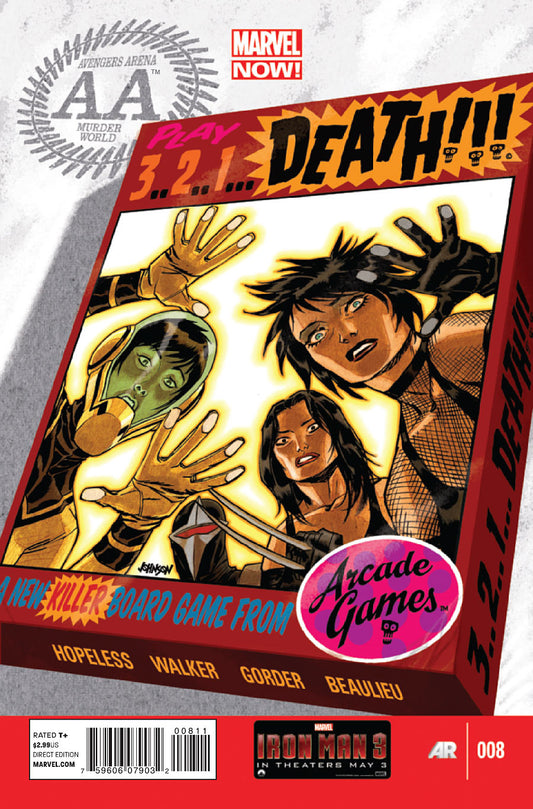 Avengers Arena #8 Now