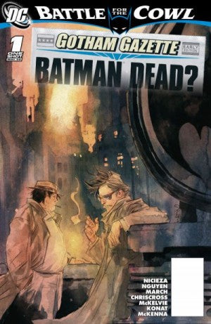 Gotham Gazette Batman Dead #1