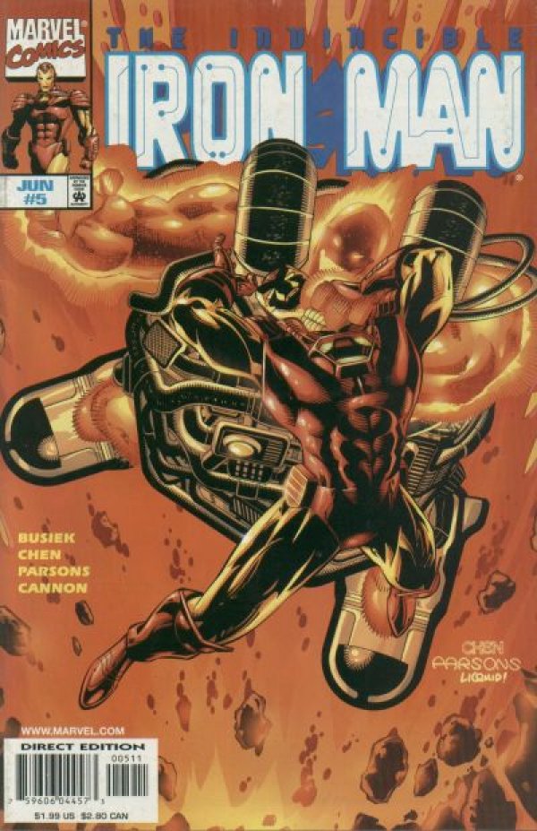Iron Man #5 (1998) (Mid Grade)