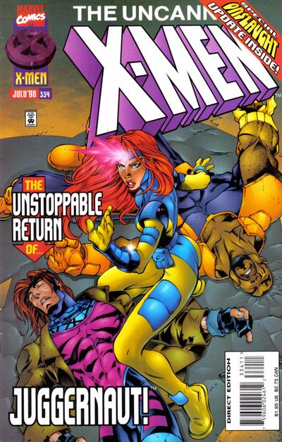 Uncanny X-Men #334 (1996) (High Grade)