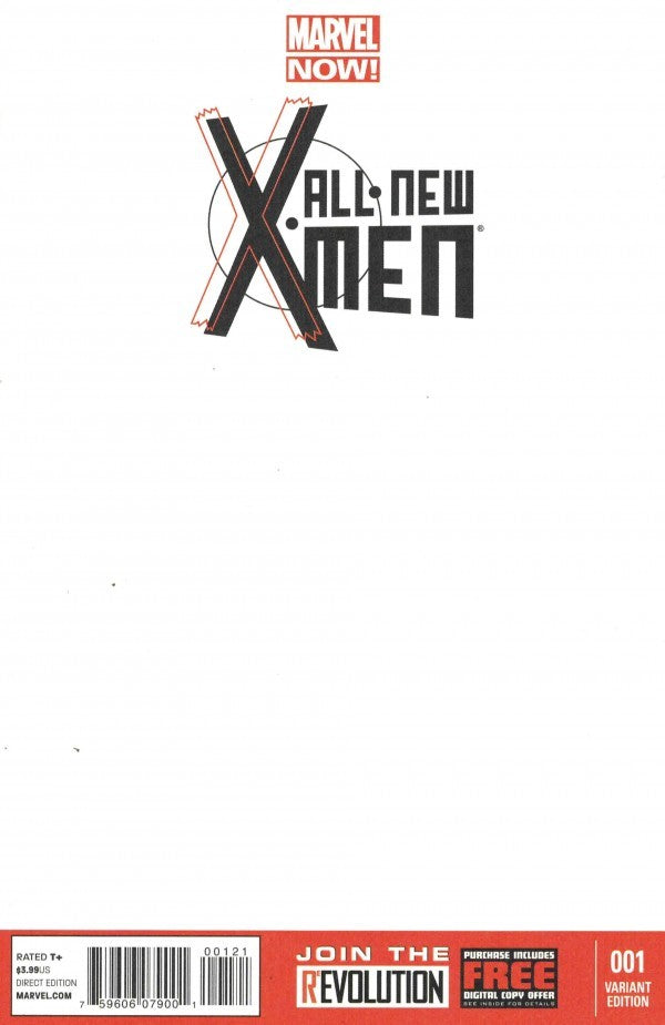 All-New X-Men #1 Blank Var (2013) (High Grade)