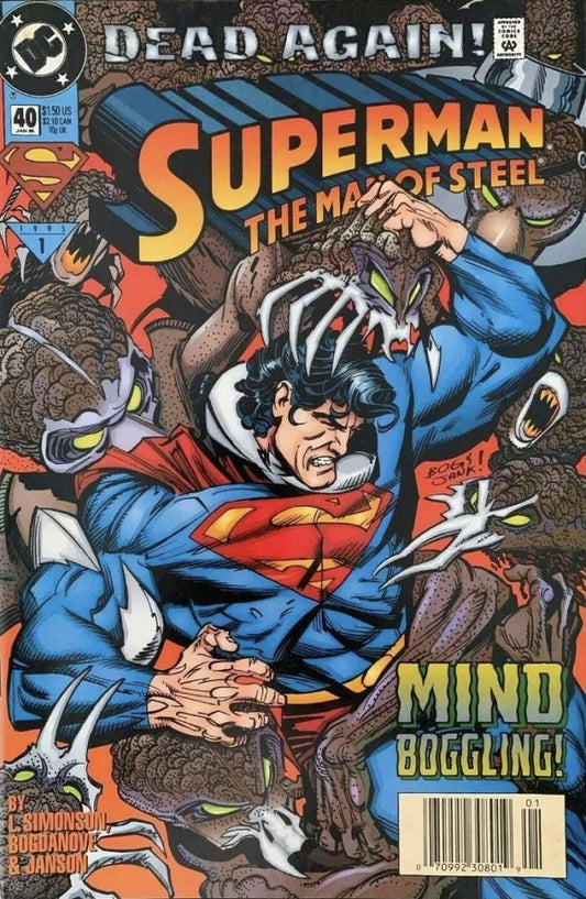 Superman: The Man of Steel #40 (1994) (Mid Grade)