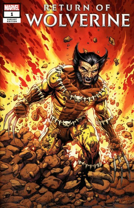 Return Of Wolverine #1 (Of 5) Mcniven Fang Costume Variant