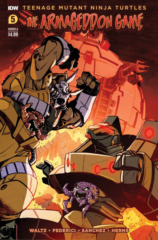 Teenage Mutant Ninja Turtles: The Armageddon Game #5