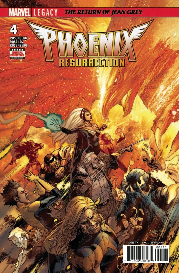 Phoenix Resurrection Return Jean Grey #4 (Of 5) Leg