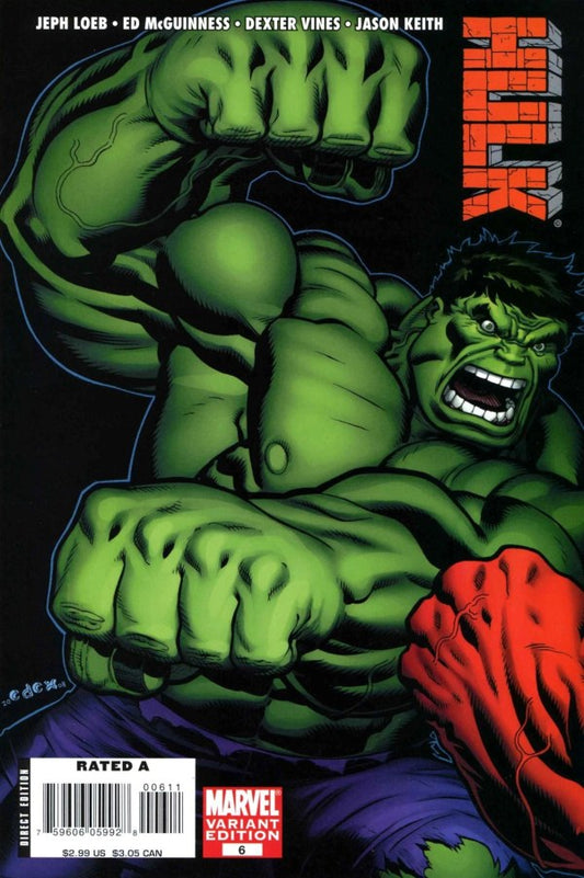 Hulk #6 (McGuiness Variant) (High Grade)