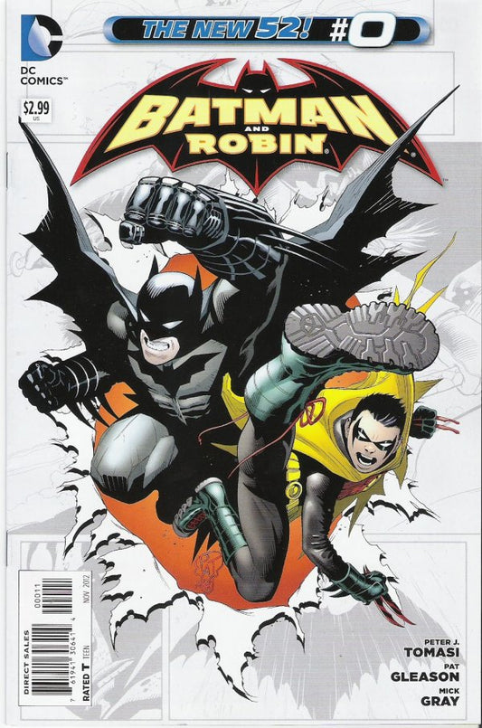 Batman and Robin #0 New 52 (High Grade)