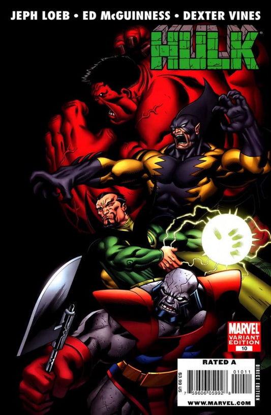 Hulk #10 (McGuiness Variant) (High Grade)