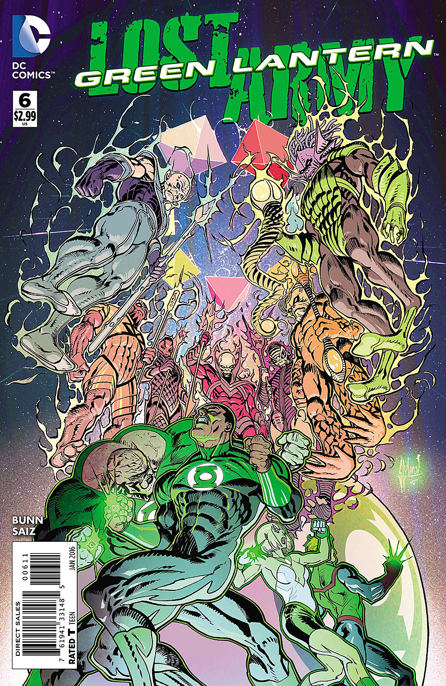 Green Lantern The Lost Army #6