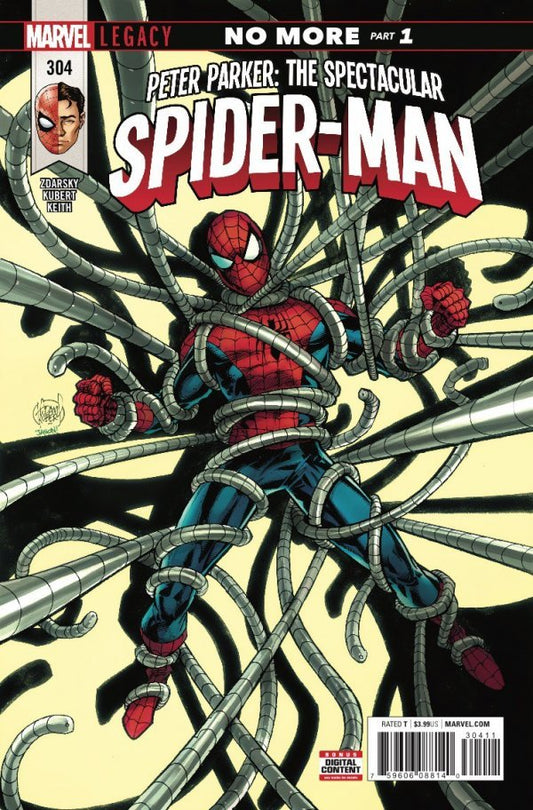 Peter Parker Spectacular Spider-Man #304 Leg