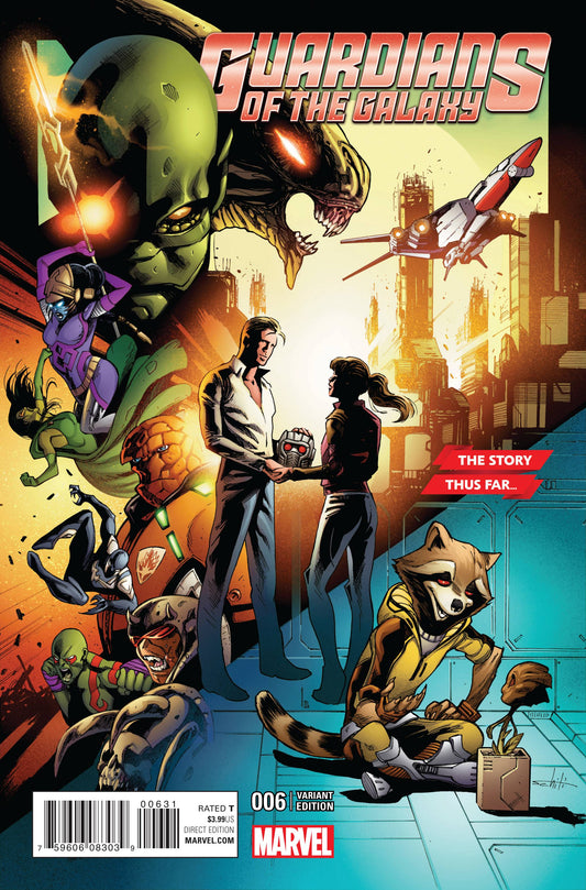 Guardians of the Galaxy #6 Schiti Story Thus Far Variant