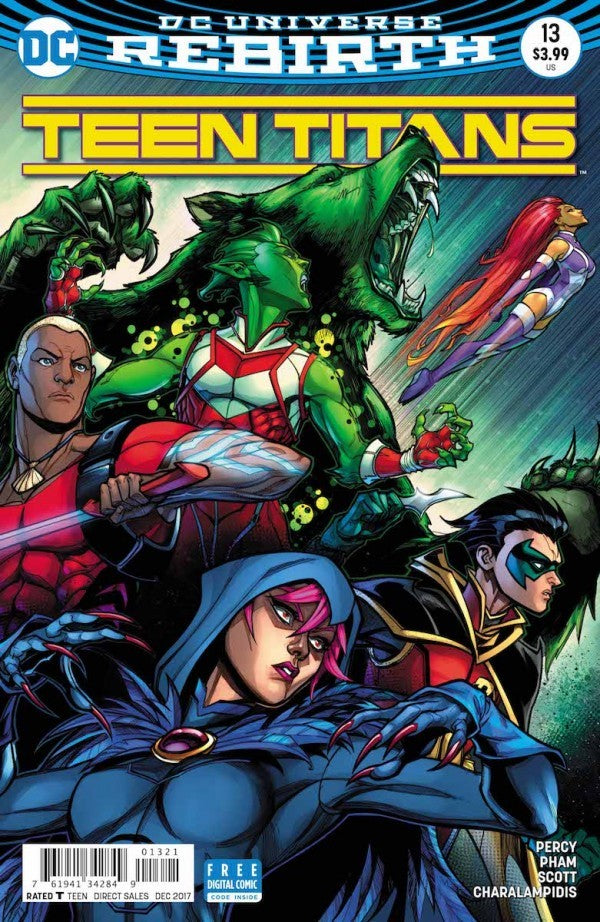 Teen Titans #13 Chad Hardin Variant