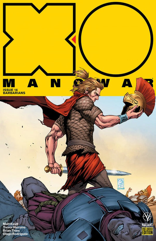 X-O Manowar #16 Cover E Pre-order Edition Davis