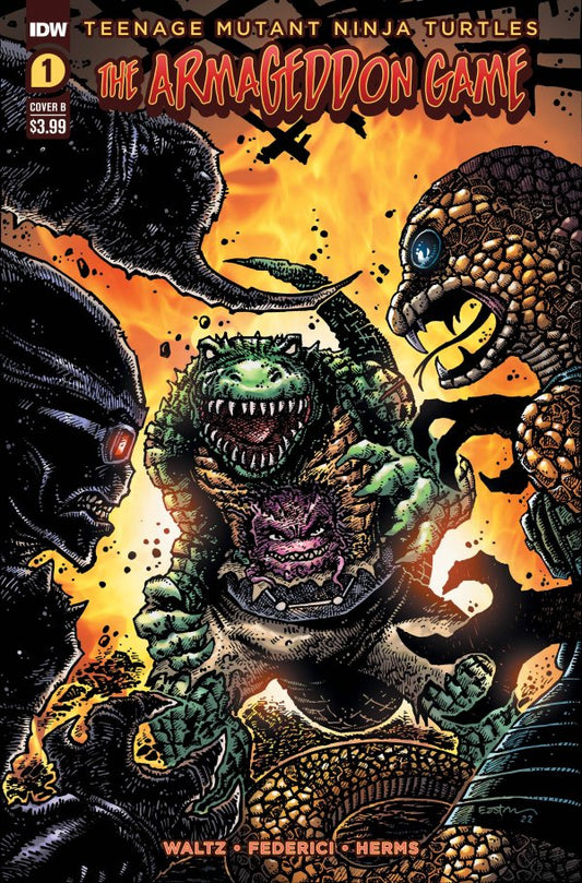 Teenage Mutant Ninja Turtles: The Armageddon Game #1 Cover B Eastman