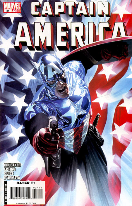 Captain America #34 Alex Ross Variant
