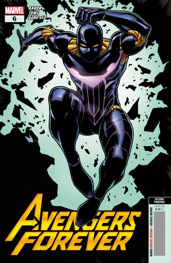 Avengers Forever #6 2nd Printing Towe Var