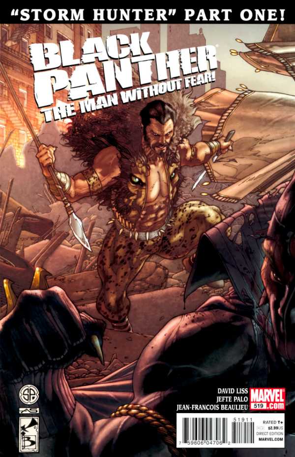 Black Panther Man Without Fear #519