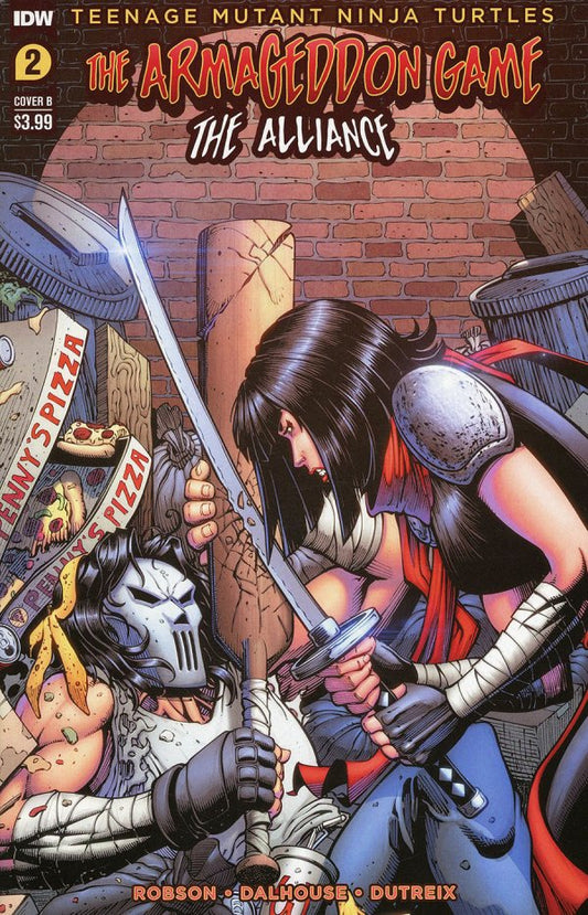 Teenage Mutant Ninja Turtles: The Armageddon Game - The Alliance #2 Cover B Robson