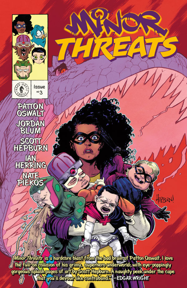 Minor Threats #3 (Of 4) Cover A Hepburn