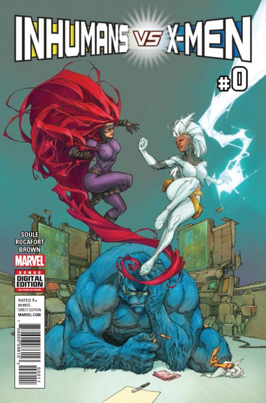 Inhumans vs X-Men #0
