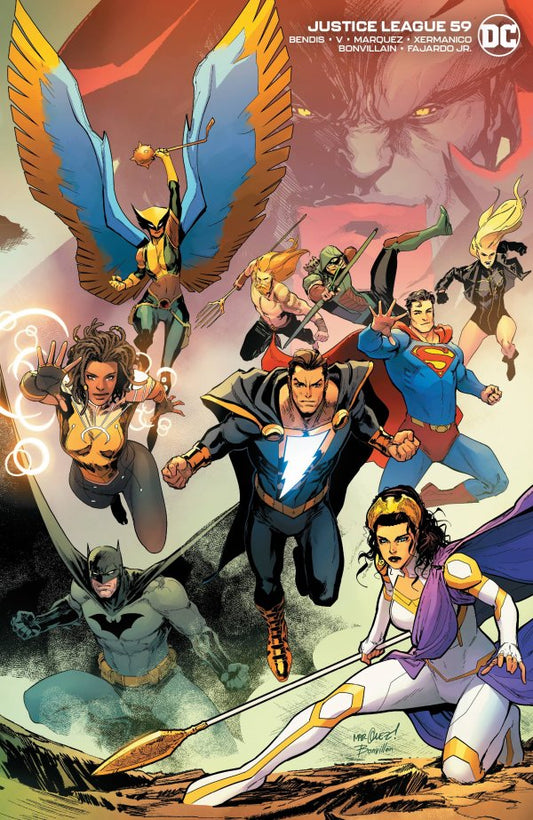 Justice League #59 Cvr B Marquez Wrap Var