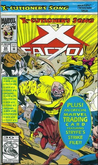X-Factor #84 Polybagged (1992) (High Grade)