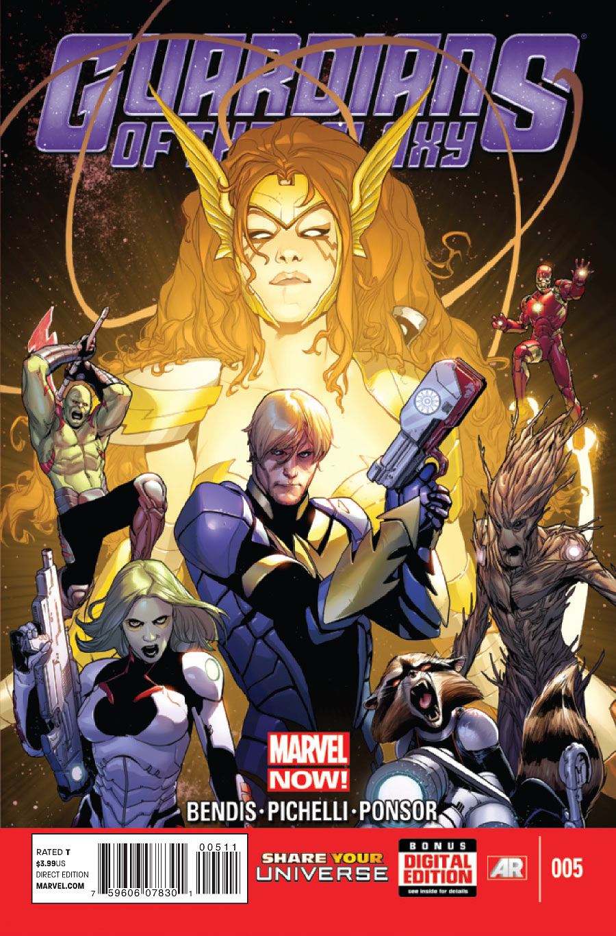 Guardians Of Galaxy #5 Now