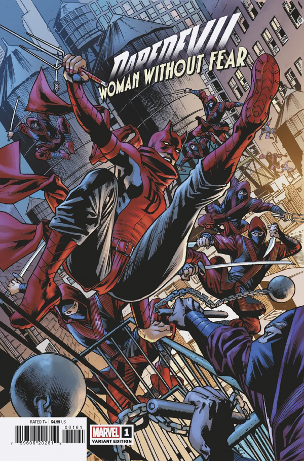 Daredevil: Woman Without Fear #1 Hitch Variant