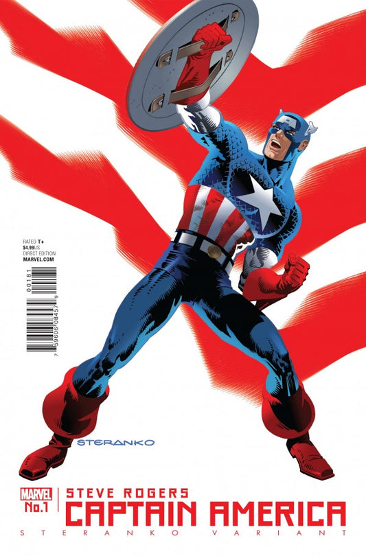 Captain America Steve Rogers #1 Steranko Var