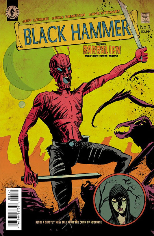 Black Hammer #3 Lemire Variant Cover