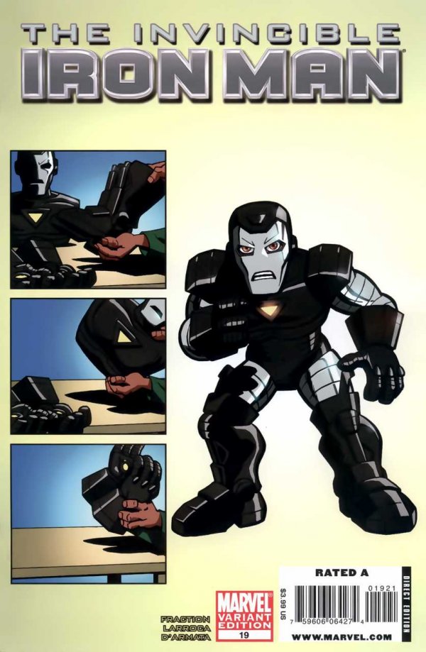 Invincible Iron Man #19 Super Hero Squad Variant