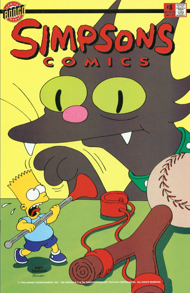 Simpsons Comics #8 (1995) (Mid Grade)