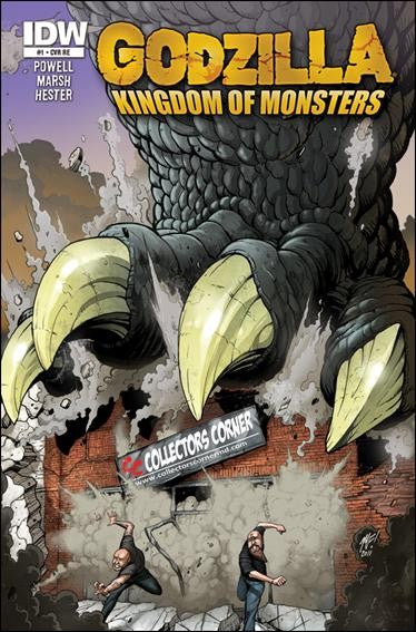 Godzilla: Kingdom of Monsters #1 Collectors Corner 2nd Printing Cover 1/500