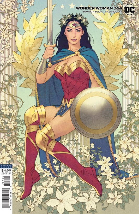 Wonder Woman #764 Card Stock Variant Cover by Joshua Middleton