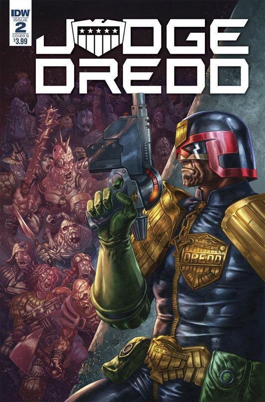 Judge Dredd Under Siege #2 (Of 4) Cvr B Quah