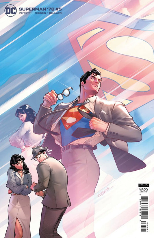 Superman 78 #5 (Of 6) Cvr B Campbell Cardstock Var