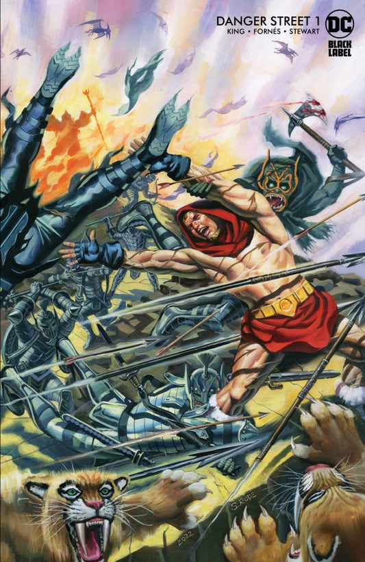 Danger Street #1 Cover B Steve Rude Card Stock Variant