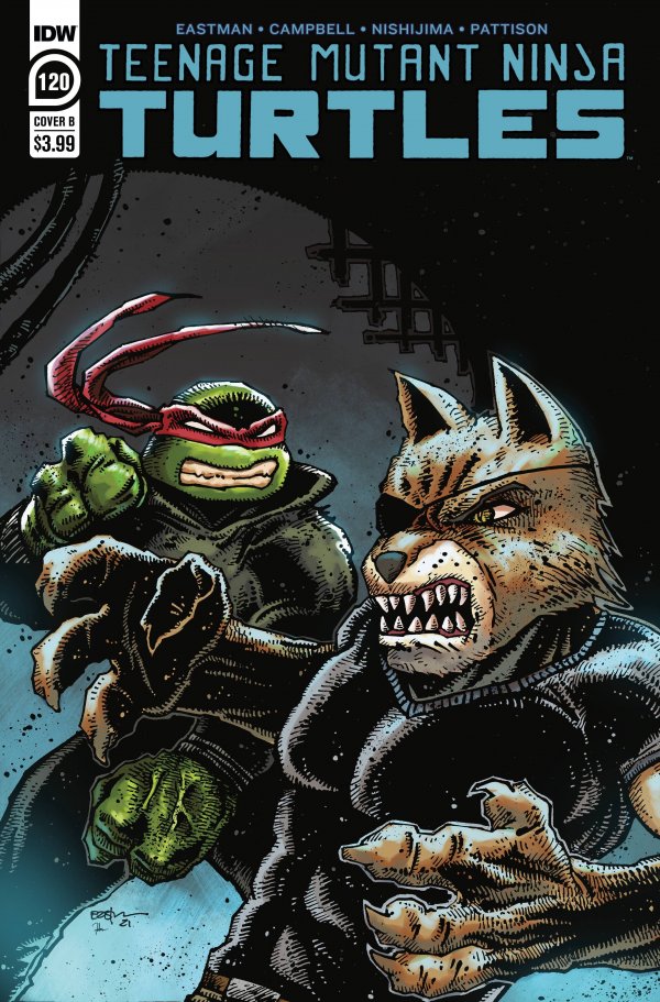Teenage Mutant Ninja Turtles #120 Cover B Eastman Variant