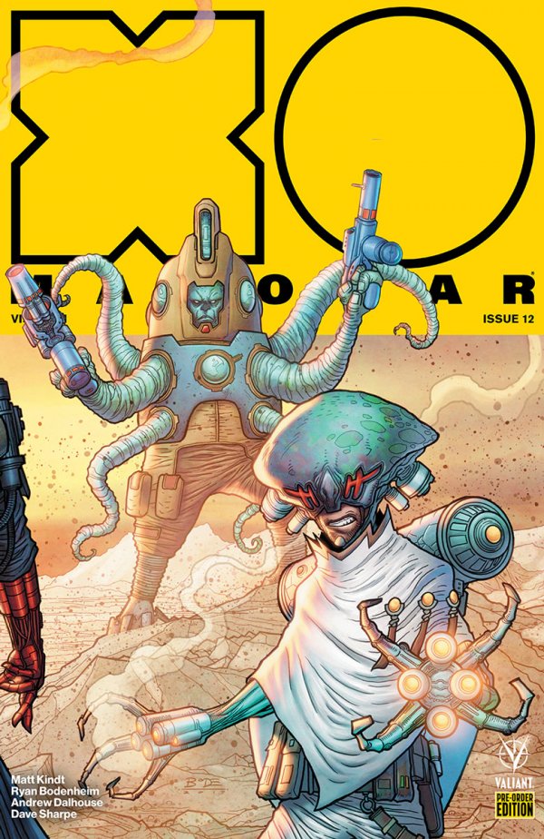 X-O Manowar #12 Cover E Pre-order Edition Bodenheim